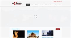 Desktop Screenshot of myescapades.com